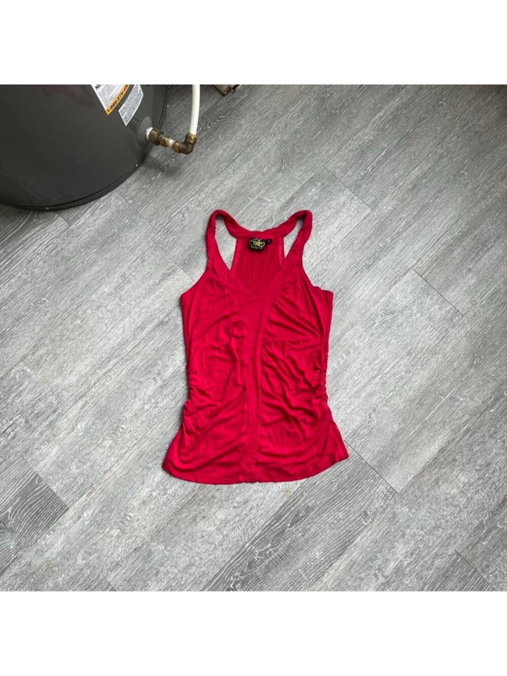 Red / Pink Vintage Avirex Y2K Tank Top / Cami (Tagged Women’s S)